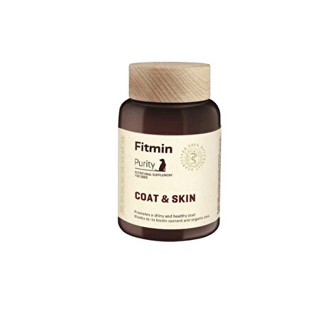 Fitmin Purity Coat & Skin 160 g Köpek Tüy Dökümü Engelleyici Biotin-Çinko
