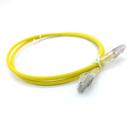 LEGRAND CATEGORY 6A S/FTP LSZH YELLOW 1 MT PATCH CORD (051551)