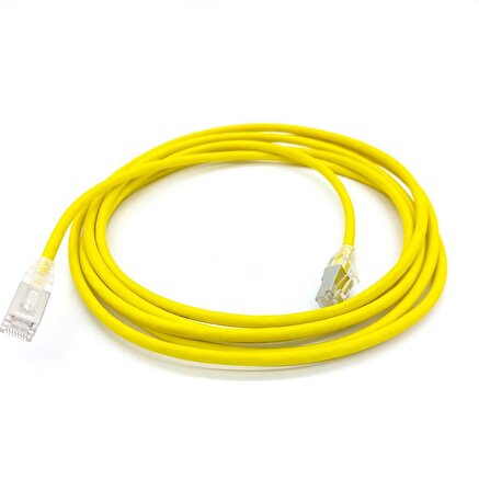 LEGRAND CATEGORY 6A S/FTP LSZH YELLOW 3 MT PATCH CORD (051553)