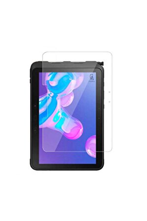 Samsung Galaxy Tab Active Pro T547 ile Uyumlu Kırılmaz Tablet Temperli Cam Ekran Koruyucu