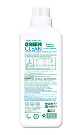Green Clean Bitkisel Çamaşır Deterjanı 1000ml