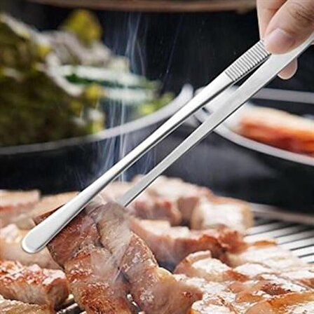 Yiyecek Servis Maşası Air Fryer  Master Chef Şef Cımbızı Et Kızartma Barbekü Aleti 30 Cm