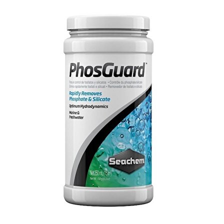 Seachem Phosguard 250 ML Fosfat ve Silikat Emici Filtre Malzemesi