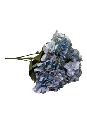 Mavi Yapay Ortanca Çiçeği 42 Cm
