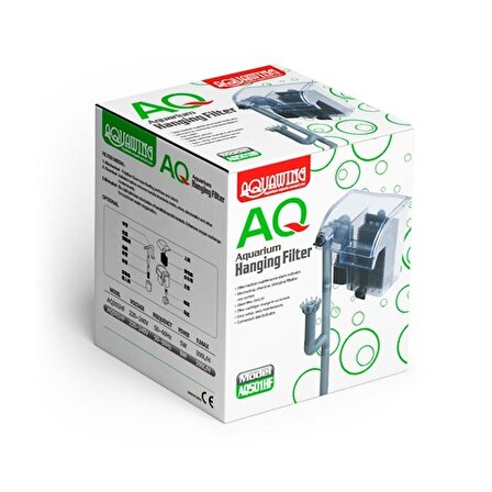 AQ501HF-Aquawing Akvaryum Şelale Filtre 500 Lt 8 Watt