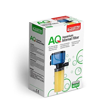 AQ101F-Aquawing Akvaryum İç Filtre 12W 550L/H