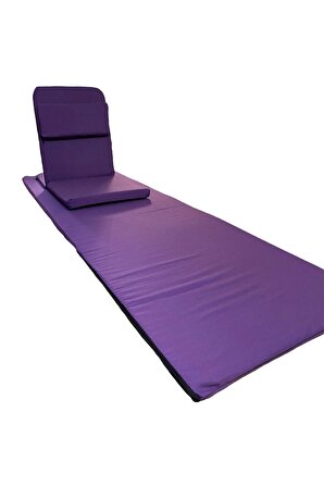 Backjack Meditasyon Sandalyesi Destekli Yer Minderi + 60x180 Kumaş Mat