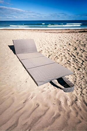 Plaj Minderi Plaj Yatağı Katlanır Yatak Şezlong Minderi Su Geçirmez Çanta Tasarım