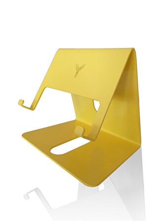 Sarı Masaüstü Metal Tablet Standı