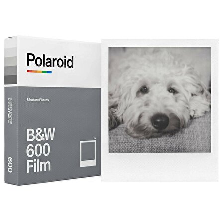 Polaroid B&W For 600 8'li Film