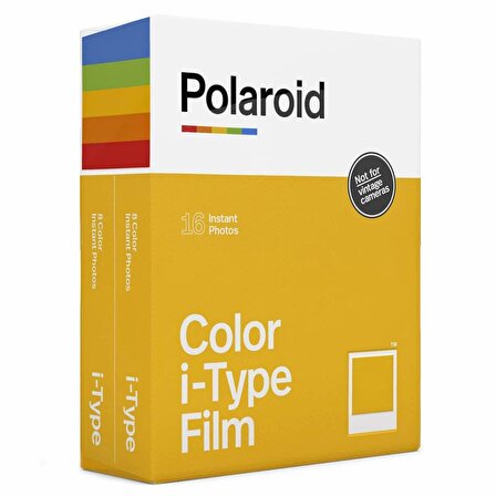 Polaroid Color I-Type Double Pack  16'lı Film