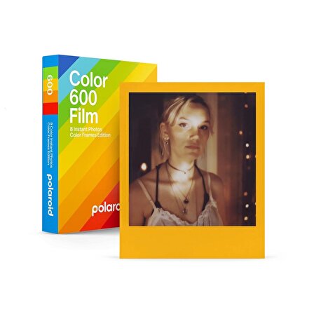 Polaroid Color 600 Film - Renkli Çerçeveli