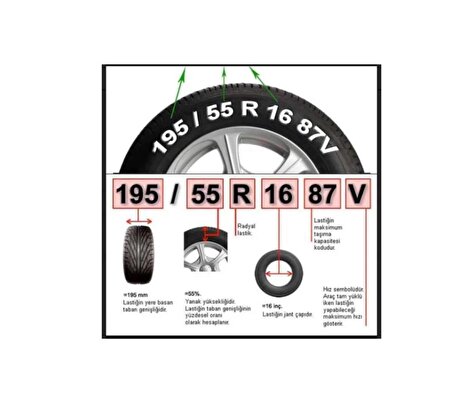 205/40x16 Ebatlarına Uyumlu Takmatik X Tipi Kar Patinaj Zinciri