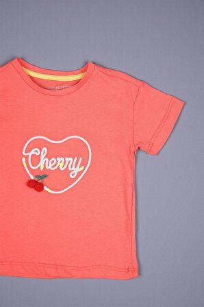 Cherry Tişört Tayt Kız Çocuk Takım 94067