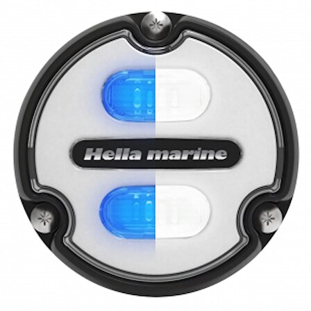 Hella Marine Apelo A1 Beyaz-Mavi su altı aydınlatma lambası 1364157