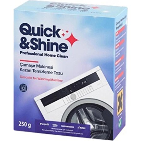 Ouick&Shine Çamaşır Makinesi Kazan Temizleme Tozu