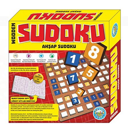 Periboia Ahşap Sudoku Oyunu