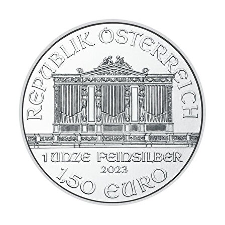 Vienna Philharmonic (2023) 1 Ons Gümüs Sikke Coin (999.9)
