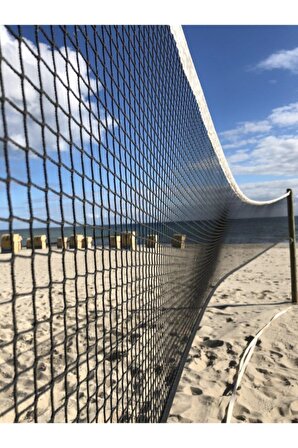9.5 Metre Taşınabilir Pratik Ve Profesyonel Voleybol Filesi Beach&okul&sahil&otel Tipi Voleybol Ağı
