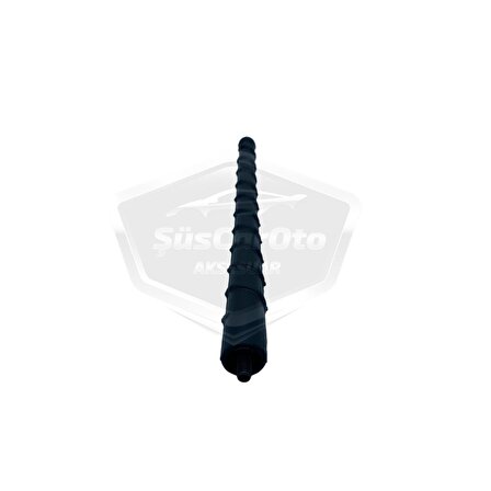 Hyundai Kia Anten Çubuğu Tavan Anteni Kısa Dişli Çubuk Anten 18 cm Siyah