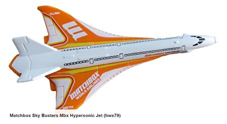 Matchbox Sky Busters Mbx Hypersonic Jet - HWX79