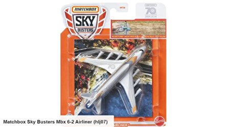 Matchbox Sky Busters Mbx 6-2 Airliner - HLJ07