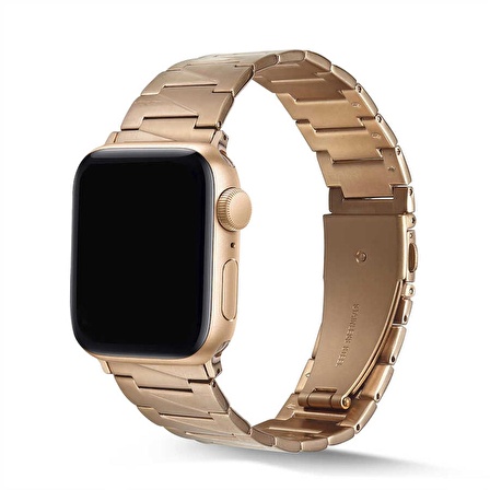 Lopard Apple Watch 44mm Uyumlu KRD-48 Metal Kordon