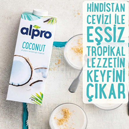 Alpro Hindistan Cevizi Sütü 2x1L