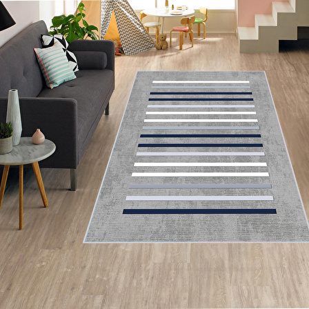 Dijital Baskı Yıkanabilir Kaymaz Taban Salon Halısı Ve Yolluk RVG1307