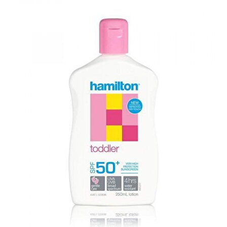 Hamilton Toddler SPF 50+ Faktör Çocuk Güneş Koruyucu Losyon 250+ ml