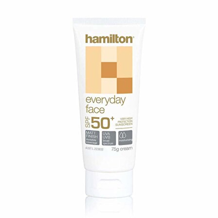 Hamilton Everyday Face Cream SPF 50+, 75 gr
