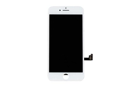 Apple Uyumlu İphone 8 Plus Lcd Ekran Dokunmatik Beyaz Revize
