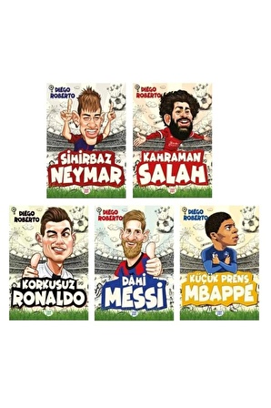 Dahi Messi Korkusuz Ronaldo Sihirbaz Neymar Küçük Prens Mbappe Kahraman Salah