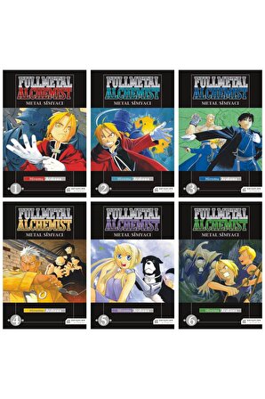 Fullmetal Alchemıst / Metal Simyacı - 6 Kitap Türkçe Manga Serisi (1-2-3-4-5-6)