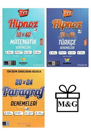 TYT Hipnoz Matematik Türkçe ve Paragraf Deneme