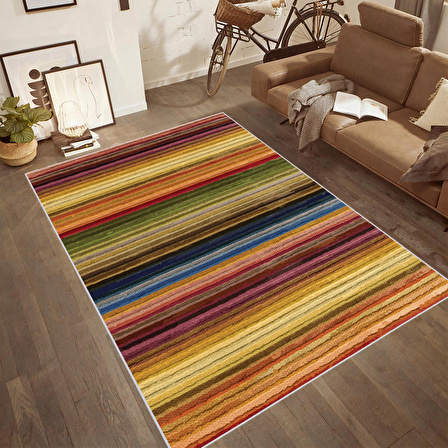 Dijital Baskı Yıkanabilir Kaymaz Taban Salon Halısı Ve Yolluk RVG1837-SD042