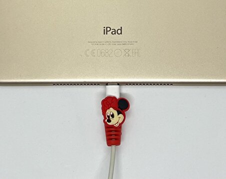 Minnie Mouse 4 Temalı Şarj Aleti Kablo Koruyucu 