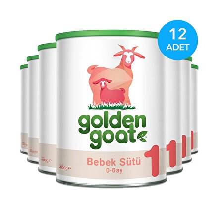 Golden Goat 1 Keçi Sütü Bazlı Mama 12 Adet