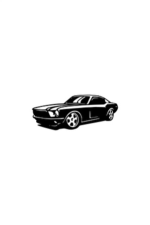 Ford Mustang Sticker Oto Motor Laptop Duvar Folyo Sticker 15x4 cm