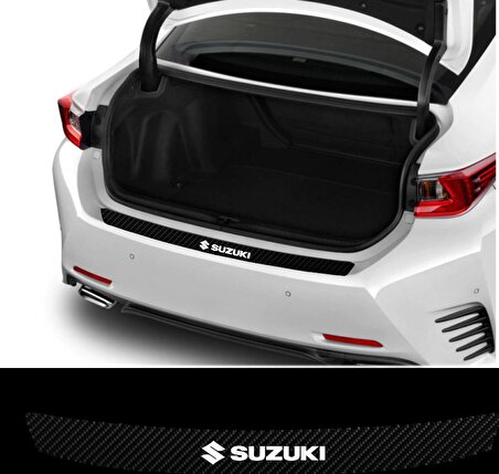 Suzuki Vitara İçin Uyumlu Aksesuar Oto Arka Tampon Bagaj Koruyucu Sticker 92*7 Cm