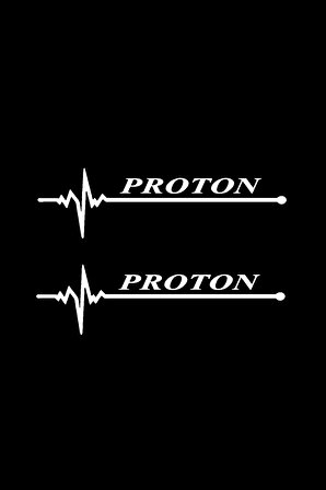Nabız Ritm Oto Cam Sticker Proton 30 X 8 CM