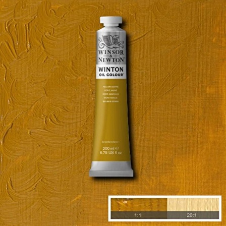 Winsor&Newton Winton Yağlı Boya 200 ml No:44 Yellow Ochre