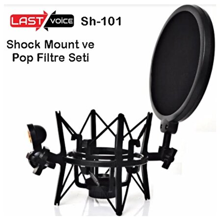 Lastvoice Sh-101 Pop Filter'li Shock Mount