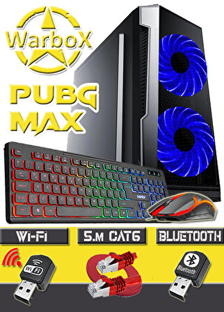 Pubg Max i5 2400 8gb 240gb Ssd 250gb Hdd R5 230 2gb E.Kartı Oyuncu Bilgisayarı