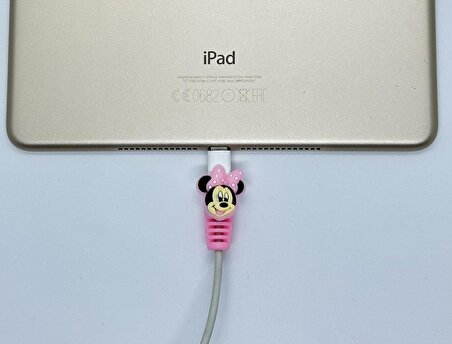 Minnie Mouse 5 Temalı Şarj Aleti Kablo Koruyucu 