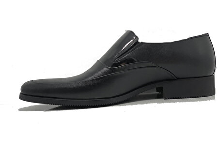Tek Yıldız 502 Siyah Hakiki Deri Klasik Erkek Ayakkabı
