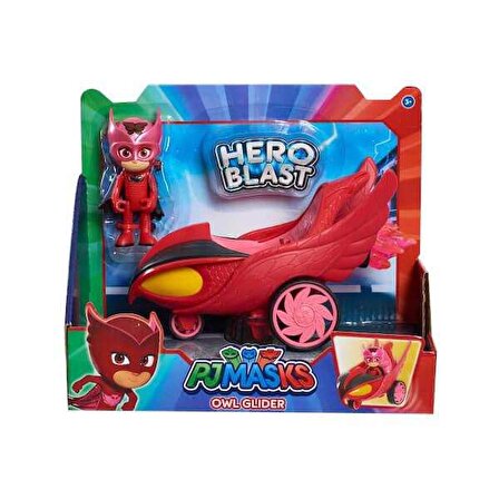 Pjmasks Maskeliler Hero Blast Araçlar/Owlette Glider Lisanslı Oyuncak