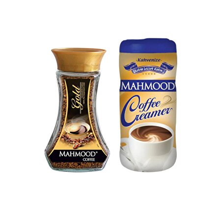 Mahmood Coffee Gold  Granül Kahve 100 gr ve Kahve Kreması 170 gr