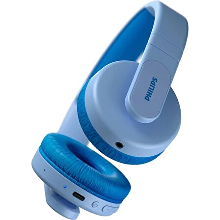 Philips TAK4206BL Mavi Kulak Üstü Bluetooth Kulaklık