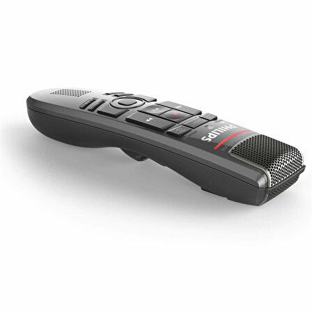 Philips SpeechMike Premium Air Kablosuz Dikte USB Mikrofon, Basmalı Düğme